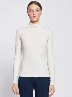 Stateside Classic White Turtleneck Sweater